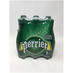 Lot of Perrier Carbonated Natural Spring Water (6 x 500ml)