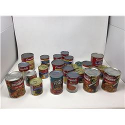 Lot of Assorted Canned Foods