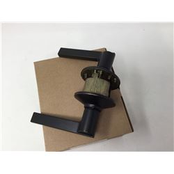 Passage Latch- Black