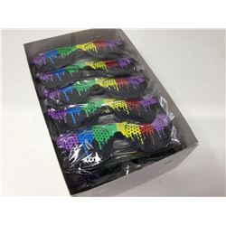 Lot of Rainbow Mesh Glasses (12 ct)
