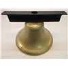 Image 1 : Brass Bell- Small Crack- 20" X 12"- Mount 22" X 3"- Heavy Duty Ringer