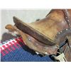 Image 5 : Unmarked Kids Saddle- All Original- 10.5" Seat- Tapaderos- Minor Damage on 1 Skirt