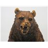 Image 2 : Unmarked Grizzly Bear Bronze- 13"H X 6"Base
