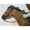 Image 4 : Signed Daniel Monfort Pony Express Rider- Resin- 83- 13"H X 10.5" X 6"Base