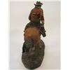 Image 7 : Signed Daniel Monfort Pony Express Rider- Resin- 83- 13"H X 10.5" X 6"Base