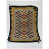 Image 1 : Old Fringed Navajo Blanket- 36" X 28.5"- Good Condition