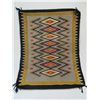 Image 4 : Old Fringed Navajo Blanket- 36" X 28.5"- Good Condition
