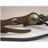 Image 4 : Old Headstall With Nickel Conchos- Buckle Anchor Marked- Unmarked Silver and Copper Bit