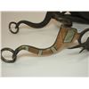 Image 7 : Old Headstall With Nickel Conchos- Buckle Anchor Marked- Unmarked Silver and Copper Bit