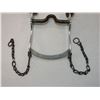 Image 5 : Headstall With Silver Overlaid Stainless Bit- Might Be Walla Walla Prison- Nevada Cheek Curb Mouth