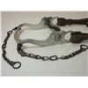 Image 6 : Headstall With Silver Overlaid Stainless Bit- Might Be Walla Walla Prison- Nevada Cheek Curb Mouth