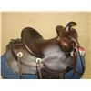 Image 2 : Marked Denver Dry Goods Co Denver Colo  Powder River Saddle- 13.5" Seat