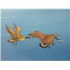 Image 3 : Signed T Gonzalez Oil Wildlife Painting-  Frame 55" X 31"