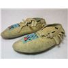 Image 3 : Beaded NW Moccasins- C 1930- 9.5"L