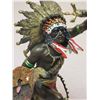 Image 2 : Signed RJ Murphy Indian Bronze- "Spirit of The Thunderbird"- 10" X 5.5" Base