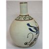 Image 3 : Marked JE Mexico Pot- Hand Painted- Glazed- 12"H X 8"W