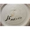 Image 8 : Marked JE Mexico Pot- Hand Painted- Glazed- 12"H X 8"W