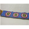 Image 2 : Beaded Ojibwa Choker- Shell Drops- 30" X 1.5"