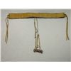 Image 4 : Beaded Ojibwa Choker- Shell Drops- 30" X 1.5"