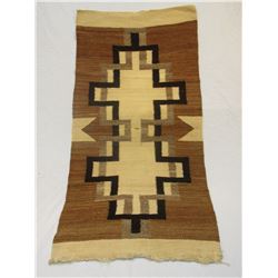 Navajo Blanket -Slight Fraying On 1 End- 39" X 19"