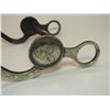 Image 7 : Marked S Ruano 81 Silver Overlaid Bit- Martinez Cheek Curb Mouth- Slobber Bar- Rein Chain Swivels