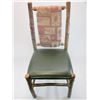 Image 1 : Upholstered Log Chair- 40"H X 20"W
