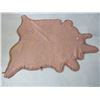 Image 6 : Double Matted Cowhide Rug- 97" L- 92" Across Front Legs- 75" Across Hind Legs- Minor Damage on Edge 