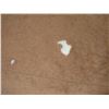 Image 7 : Double Matted Cowhide Rug- 97" L- 92" Across Front Legs- 75" Across Hind Legs- Minor Damage on Edge 