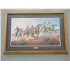 Image 1 : Jack Sorenson Print- "The Thunder of Hooves- Frame 39" X 27"