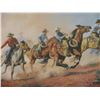 Image 2 : Jack Sorenson Print- "The Thunder of Hooves- Frame 39" X 27"