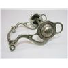 Image 1 : Marked Visalia Stock Saddle Co Silver Bit Visalia Star Steel Silver Humane US Patented