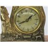 Image 3 : Horse and Cowboy Clock- Clock Works and is Marked United Self Starting- Plastic Base 20.5"L X 5"D X 
