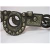 Image 6 : Marked LEH Silver Inlaid Bit- Larry Hoback- Santa Barbara Cheek Spade Mouth- Slobber Bar- A Rare Hob