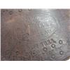 Image 6 : Marked Visalia Saddle Co SF Cal Brass Inlaid Spurs- Heart Pattern- 1" Bands- 2.5" Shanks- 12 Point R