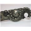 Image 3 : Marked Results Loose Jaw Iron Silver Inlaid Bit- Santa Barbara Cheek Halfbreed Mouth- Slobber Bar- R