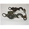 Image 1 : Marked With 3 Dots Silver Inlaid Bit- Hernandez- Carmel Cheek Halfbreed Mouth- Slobber Chain- Rein C