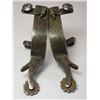 Image 5 : Marked LWH005 Silver Inlaid spurs- 1" Bands- 2.25" Shanks- 10 Point Rowels- Chap Guards