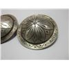 Image 2 : Unmarked Estrada Engraved Domed Conchos- 2"