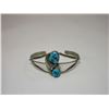 Image 1 : Marked Sterling and Turquoise Bracelet