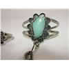 Image 2 : Marked Turquoise Bracelet and Ring