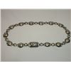 Image 1 : Unmarked Sterling Concho Belt- 30"