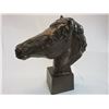 Image 3 : Cast Iron Horse Head- 8" Base- 23" H