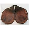 Image 4 : US Cavalry Saddle Bags- All Original- 13" X 13"