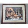 Image 1 : Signed Russ Docken Native Print- 89/750- Certificate of Authenticity- 35" X 29"