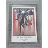 Image 1 : Fiesta Days Rodeo Cave Creek AZ 2002 Poster-  Signed Joe Netherwood-Barnwood Frame 41" X 29"
