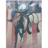 Image 4 : Fiesta Days Rodeo Cave Creek AZ 2002 Poster-  Signed Joe Netherwood-Barnwood Frame 41" X 29"