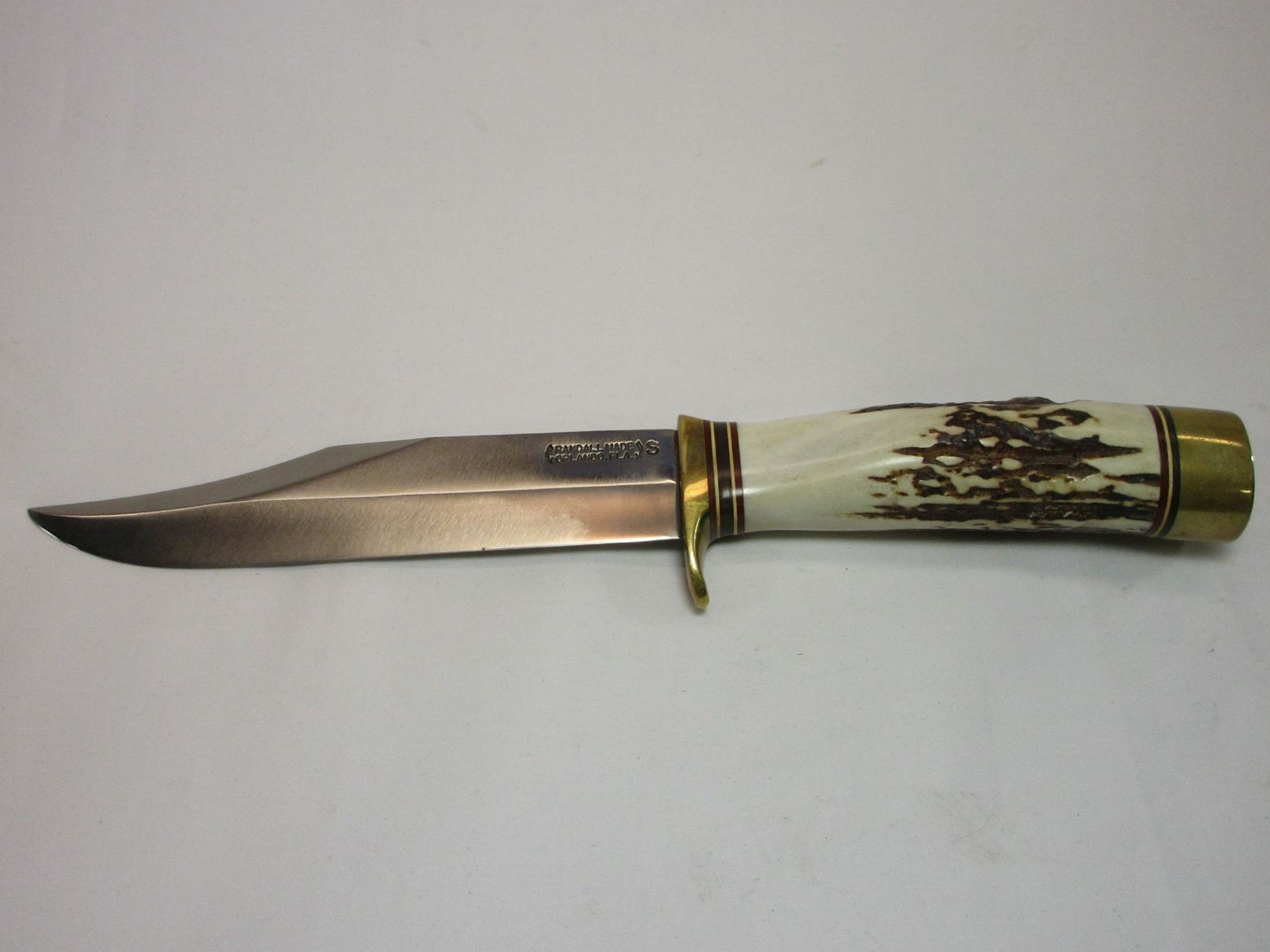 Marked Randall Made Orlando Fla Knife S Marked Case 6" Stainless