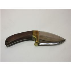 Unmarked Jim Webb Knife- 3" Stainless Blade- 4" Handle