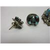 Image 2 : Marked Sterling and Turquoise Bracelet and Earrings