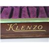 Image 2 : Marked Klenzo Straight Edge Razor Showcase- 16"W X 8"D X 7.5"H